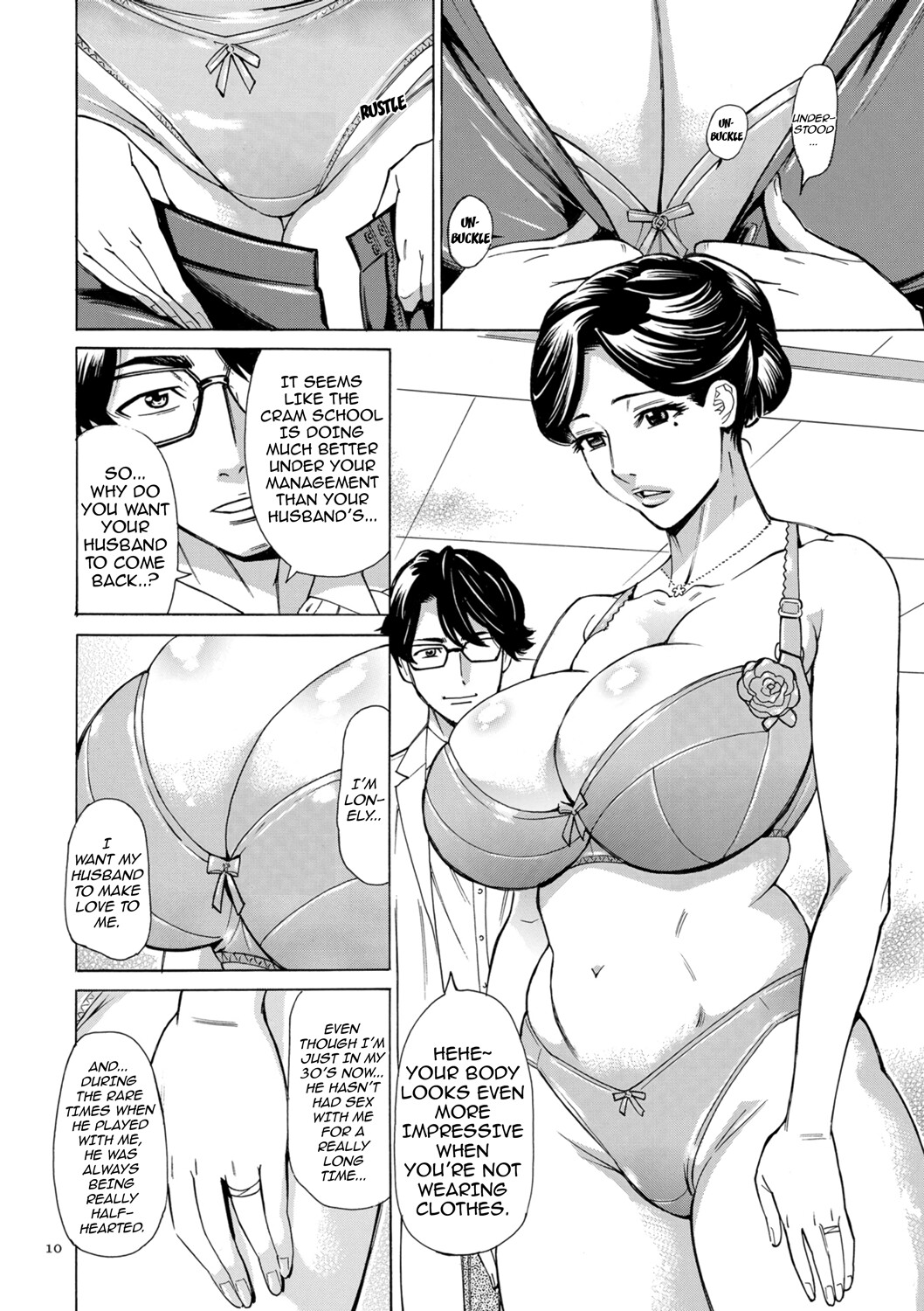 Hentai Manga Comic-Hitozuma Hypnotherapy-Read-10